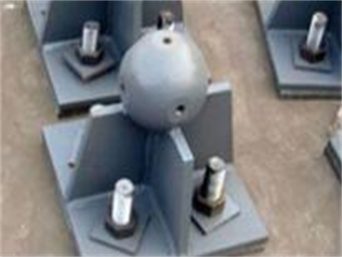 邢台螺栓球网架支座